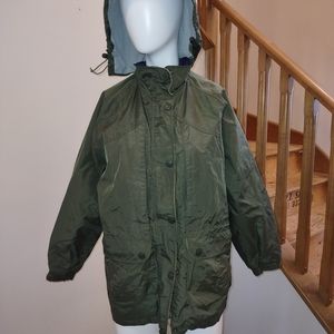 VINTAGE northern reflections fleece lined jacket